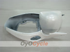 Kit de carenado por inyección para 99-07 GSXR1300 Hayabusa - Blanco, Plata - Estilo de fábrica #OYO87905619