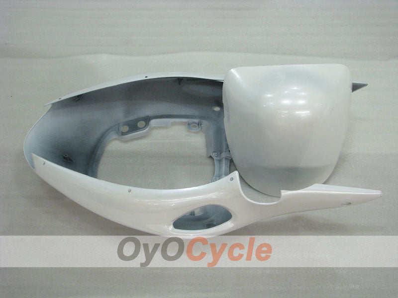 Kit de carenado por inyección para 99-07 GSXR1300 Hayabusa - Blanco, Plata - Estilo de fábrica #OYO87905619