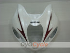 Kit de carenado por inyección para 99-07 GSXR1300 Hayabusa - Blanco, Plata - Estilo de fábrica #OYO87905619