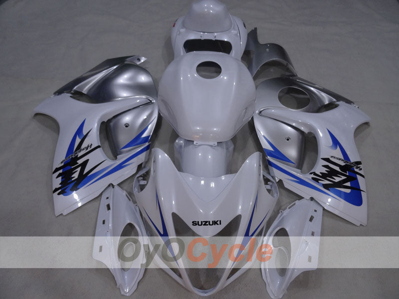 Kit de carenado por inyección para GSXR1300 Hayabusa 99-07 - Blanco, Plata - Estilo de fábrica #OYO87905620 Imagen secundaria del producto