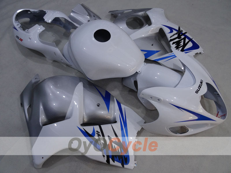 Kit de carenado por inyección para GSXR1300 Hayabusa 99-07 - Blanco, Plata - Estilo de fábrica #OYO87905620 Imagen principal del producto