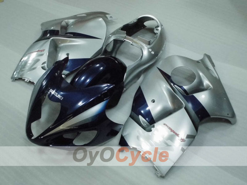 Kit de carenado por inyección para GSXR1300 Hayabusa 99-07 - Azul, Plata - Estilo de fábrica #OYO87905621 Imagen secundaria del producto