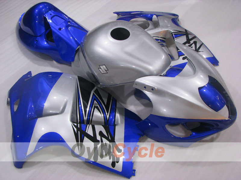 Kit de carenado por inyección para 99-07 GSXR1300 Hayabusa - Azul, Plata - Estilo de fábrica #OYO87905622 Imagen principal del producto