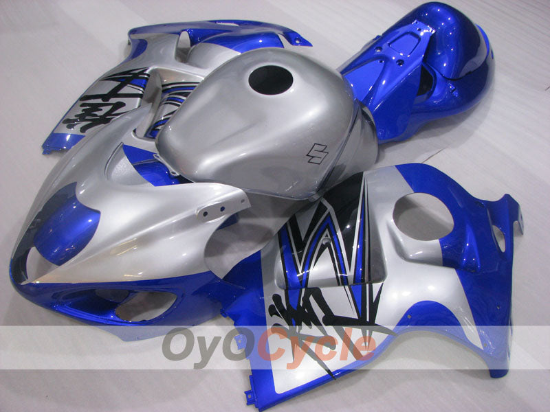 Kit de carenado por inyección para 99-07 GSXR1300 Hayabusa - Azul, Plata - Estilo de fábrica #OYO87905622 Imagen secundaria del producto