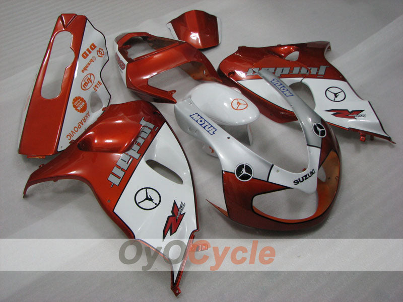 Carenado de inyección para TL1000R 98-03 - Naranja, Blanco - Jordan #OYO87905623 Imagen principal del producto
