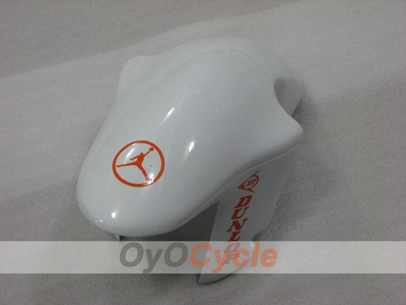 Carenado de inyección para TL1000R 98-03 - Naranja, Blanco - Jordan #OYO87905623