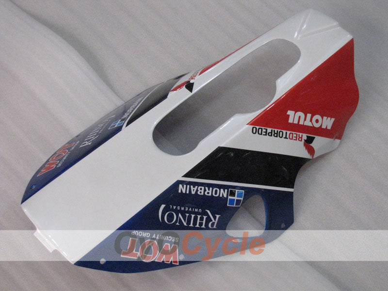 Kit de carenado por inyección para TL1000R 98-03 - Azul, Blanco - tyco #OYO87905625