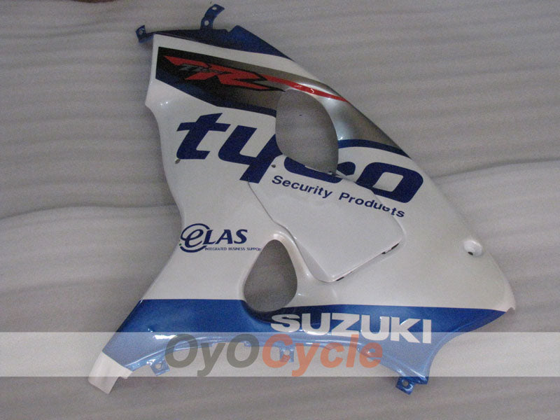 Kit de carenado por inyección para TL1000R 98-03 - Azul, Blanco - tyco #OYO87905625