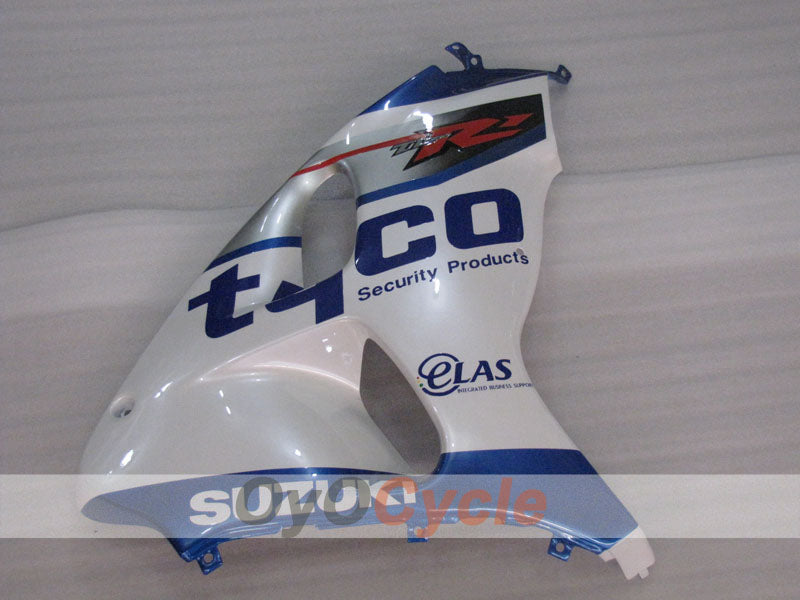 Kit de carenado por inyección para TL1000R 98-03 - Azul, Blanco - tyco #OYO87905625