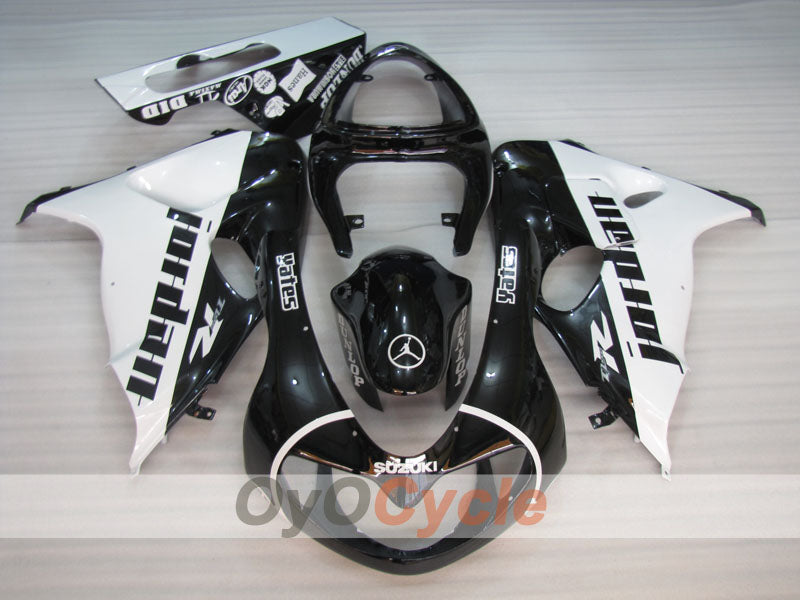 Kit de carenado de inyección para TL1000R 98-03 - Blanco, Negro - Jordan #OYO87905627