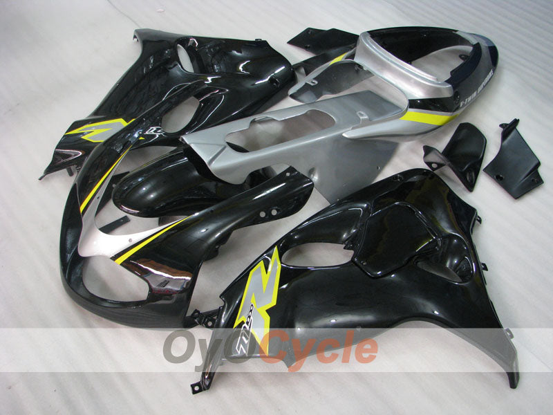 Kit de carenado por inyección para 98-03 TL1000R - Negro, Plateado - Estilo de fábrica #OYO87905629