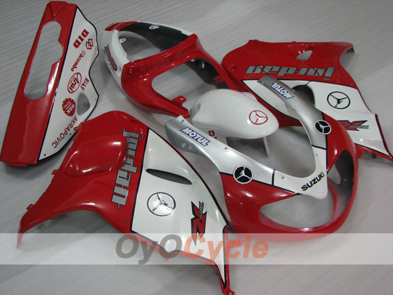 Kit de carenado por inyección para 98-03 TL1000R - Rojo, Blanco - Jordan #OYO87905633 Imagen principal del producto