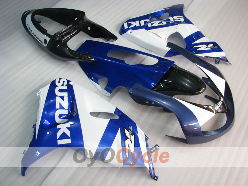 Kit de carenado por inyección para TL1000R 98-03 - Azul, Blanco - Estilo de fábrica #OYO87905637 Imagen principal del producto