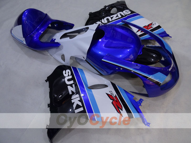 Kit de carenado por inyección para TL1000R 98-03 - Azul, Blanco - Estilo de fábrica #OYO87905638