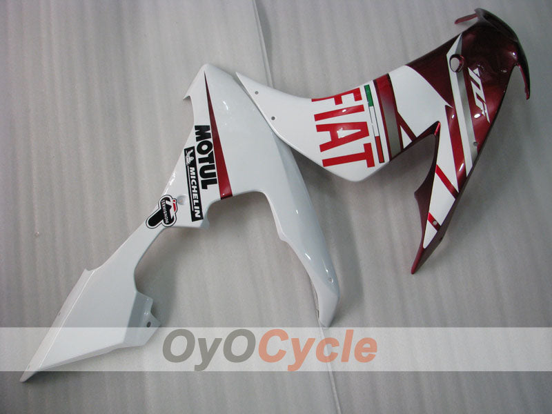 Kit de carenado por inyección para YZF-R1 04-06 - Rojo, Blanco - FIAT #OYO87905651