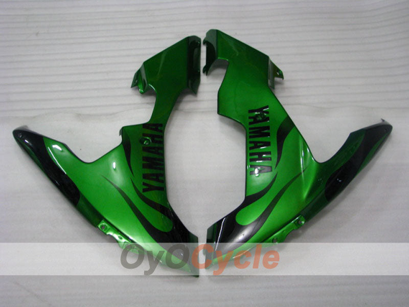 Kit de carenado por inyección para YZF-R1 04-06 - Verde, Negro - Estilo de fábrica #OYO87905653