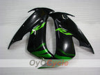 Kit de carenado por inyección para YZF-R1 04-06 - Verde, Negro - Estilo de fábrica #OYO87905653