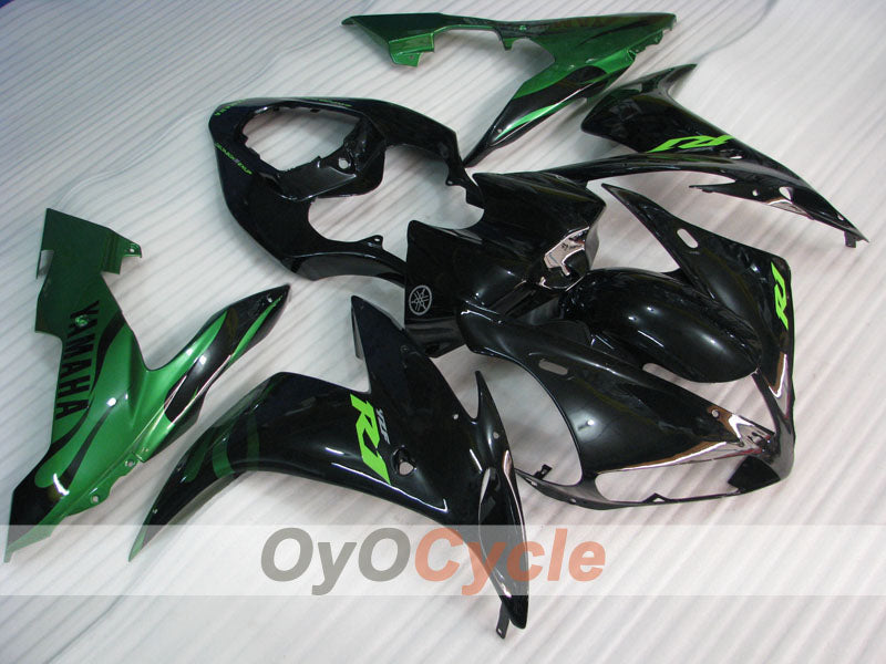 Kit de carenado por inyección para YZF-R1 04-06 - Verde, Negro - Estilo de fábrica #OYO87905653
