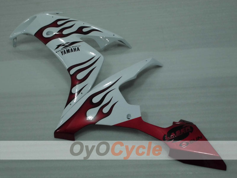 Kit de carenado por inyección para YZF-R1 04-06 - Rojo, Blanco - Personalizar #OYO87905656