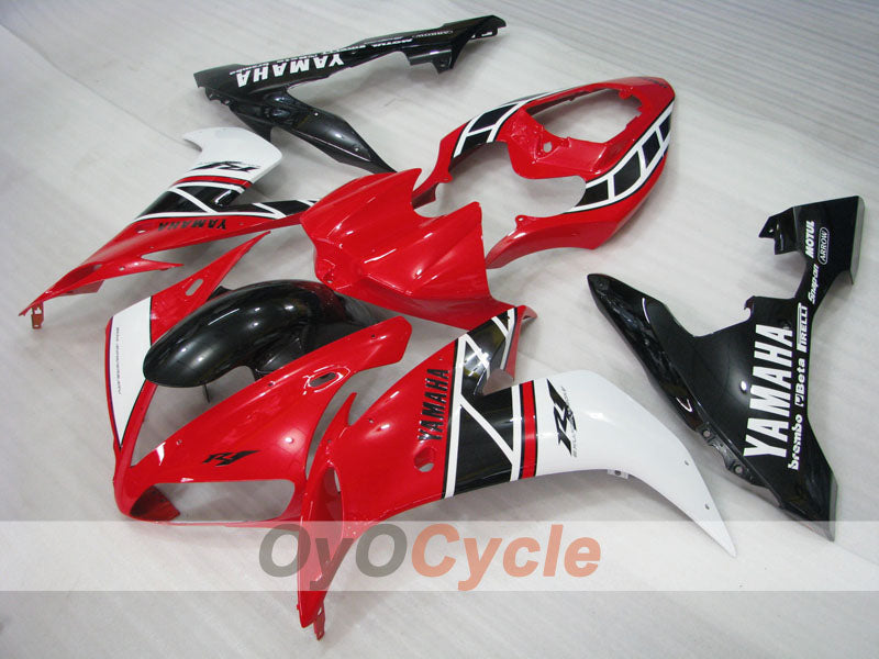 Kit de carenado por inyección para YZF-R1 04-06 - Rojo, Blanco, Negro - MOTUL #OYO87905657