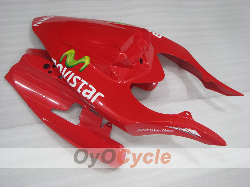 Kit de carenado por inyección para YZF-R1 04-06 - Rojo, Blanco, Negro - Monster #OYO87905661