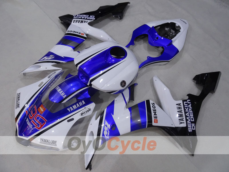 Kit de carenado por inyección para YZF-R1 04-06 - Azul, Blanco, Negro - ENEOS #OYO87905662 Imagen secundaria del producto