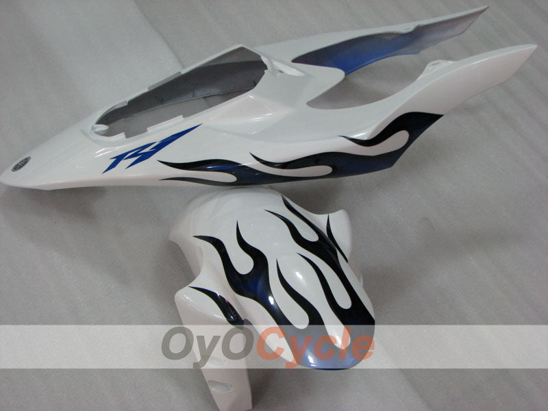 Carenado inyectado para YZF-R1 04-06 - Azul, Blanco - Personalizar #OYO87905663