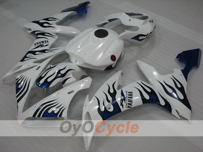 Carenado inyectado para YZF-R1 04-06 - Azul, Blanco - Personalizar #OYO87905663 Imagen secundaria del producto