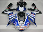 Kit de carenado por inyección para YZF-R1 04-06 - Azul, Blanco, Negro - Sterilgarda #OYO87905666