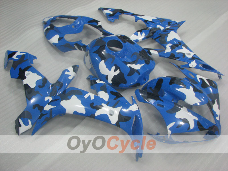 Kit de carenado de inyección para YZF-R1 04-06 - Azul, Blanco, Negro - Personalizar #OYO87905669 Imagen principal del producto
