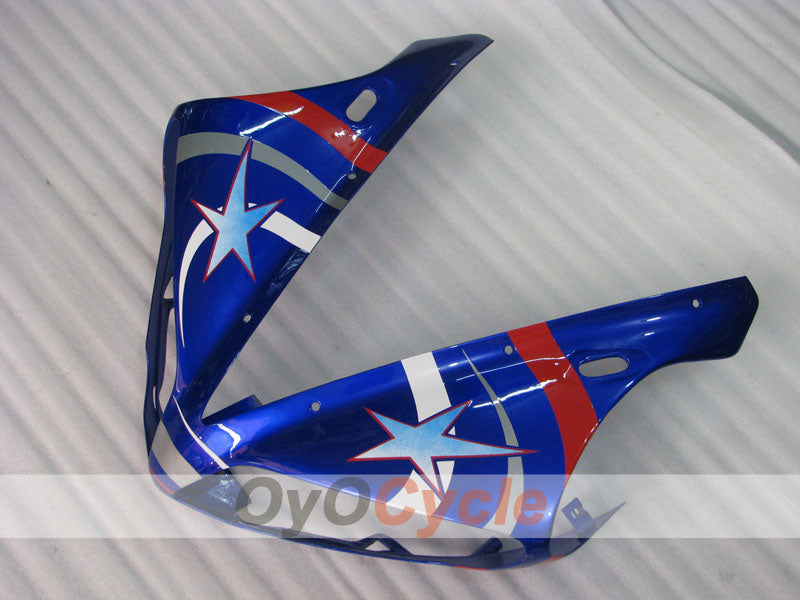 Kit de carenado de inyección para YZF-R1 04-06 - Azul, Blanco - FIAT, MOTUL #OYO87905671