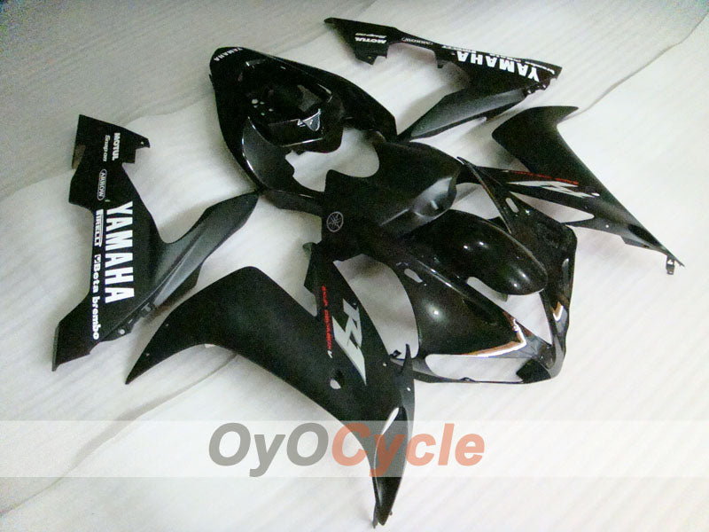 Carenado de inyección para YZF-R1 04-06 - Negro, Mate - Estilo de fábrica #OYO87905672