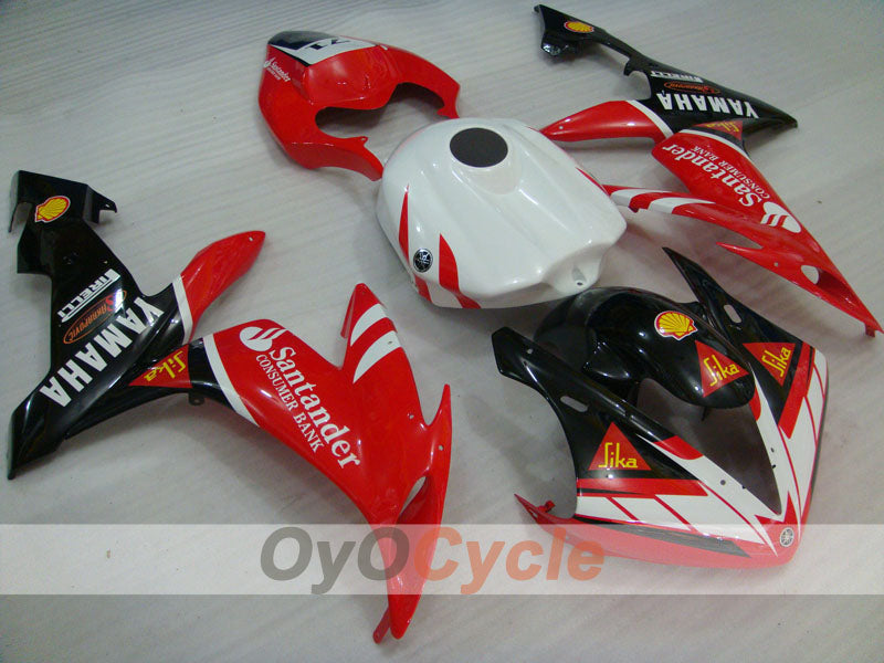 Carenado inyectado para YZF-R1 04-06 - Rojo, Negro - Santander #OYO87905680