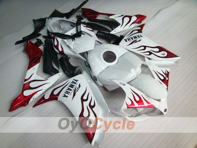 Kit de carenado de inyección para YZF-R1 07-08 - Rojo, Blanco - Sun #OYO87905687 Imagen principal del producto