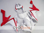 Kit de carenado por inyección para YZF-R1 07-08 - Rojo, Blanco - Estilo de fábrica #OYO87905699