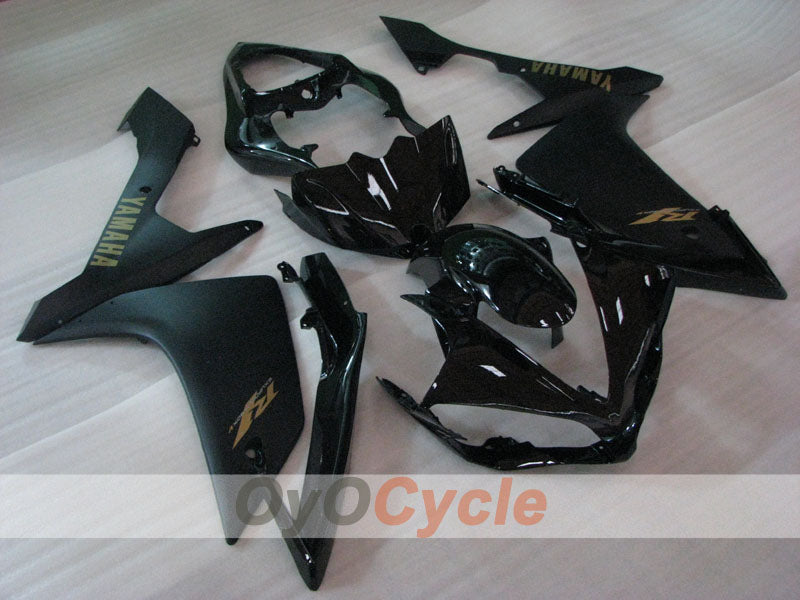 Kit de carenado por inyección para YZF-R1 07-08 - Negro, Mate - Estilo de fábrica #OYO87905701