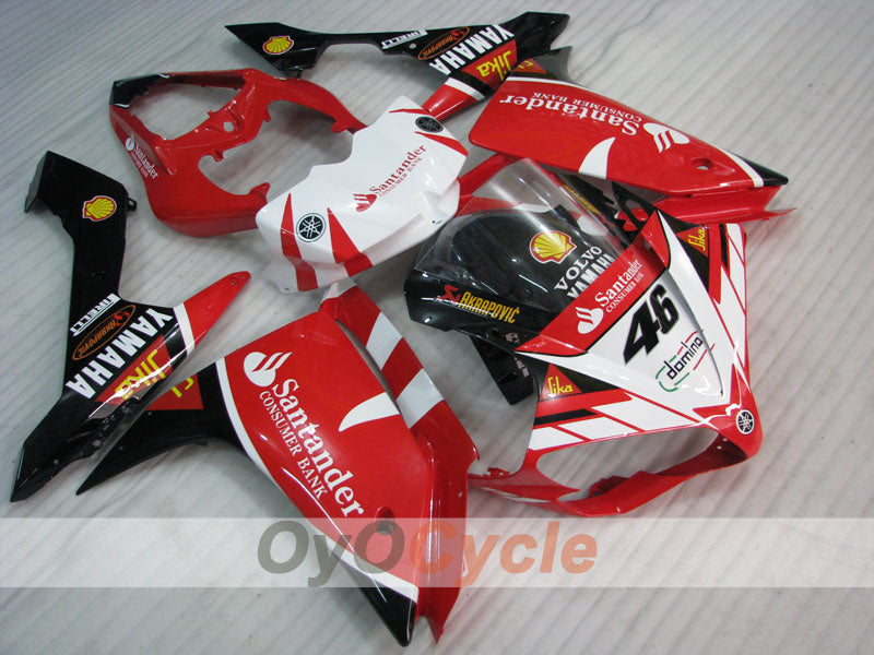 Kit de carenado de inyección para YZF-R1 07-08 - Rojo, Blanco - Santander #OYO87905704 Imagen secundaria del producto