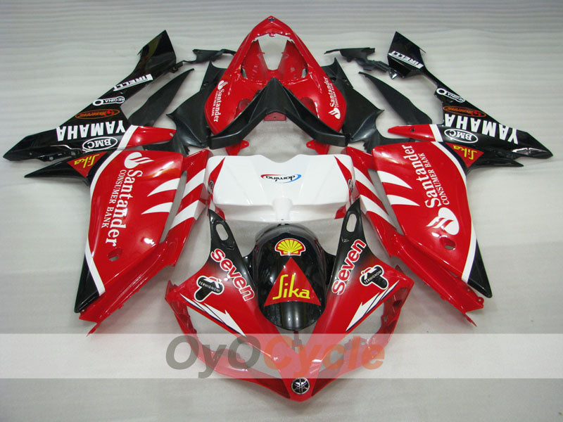 Kit de carenado por inyección para YZF-R1 07-08 - Rojo, Negro - Santander #OYO87905705 Imagen secundaria del producto