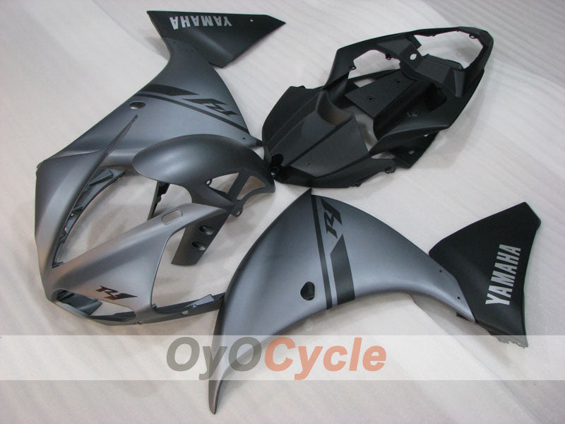 Carenado de inyección para YZF-R1 09-11 - Negro, Gris - Estilo de fábrica #OYO87905707