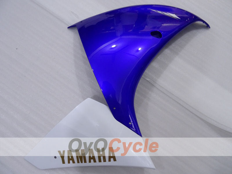 Carenado de inyección para YZF-R1 09-11 - Azul, Blanco - Estilo de fábrica #OYO87905709