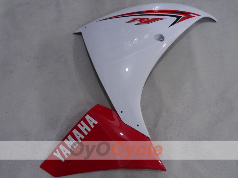 Carenado de inyección para YZF-R1 09-11 - Rojo, Blanco - Estilo de fábrica #OYO87905716