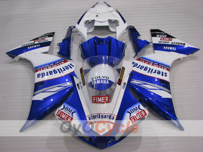 Carenado de inyección para YZF-R1 09-11 - Azul, Blanco - Sterilgarda #OYO87905718 Imagen secundaria del producto
