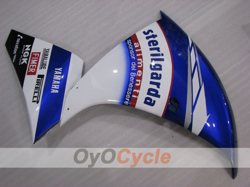 Carenado de inyección para YZF-R1 09-11 - Azul, Blanco - Sterilgarda #OYO87905718