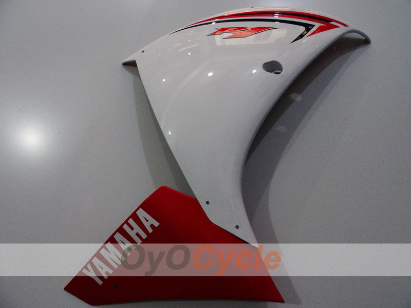 Kit de carenado por inyección para 09-11 YZF-R1 - Rojo, Blanco - Estilo de fábrica #OYO87905721