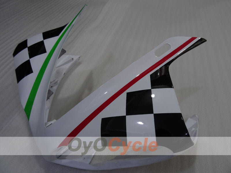 Kit de carenado por inyección para YZF-R1 09-11 - Negro, Blanco Perla - ABARTH #OYO87905722