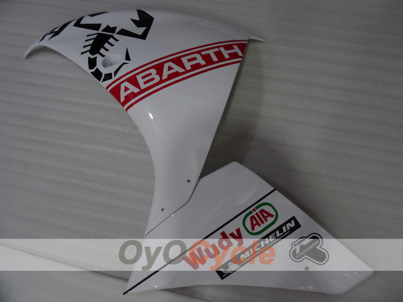 Kit de carenado por inyección para YZF-R1 09-11 - Negro, Blanco Perla - ABARTH #OYO87905722