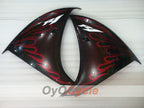 Kit de carenado por inyección para YZF-R1 09-11 - Rojo, Negro - Llama #OYO87905723