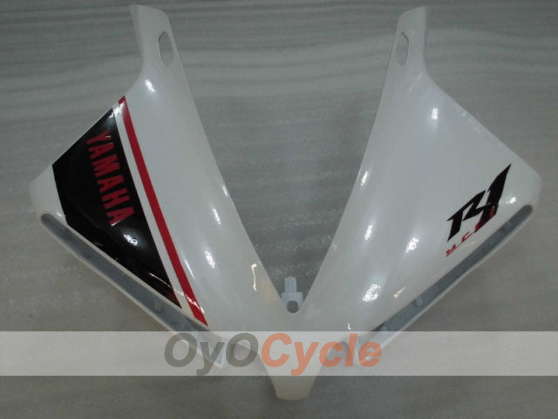 Kit de carenado por inyección para YZF-R1 12-14 - Blanco, Negro - Estilo de fábrica #OYO87905727