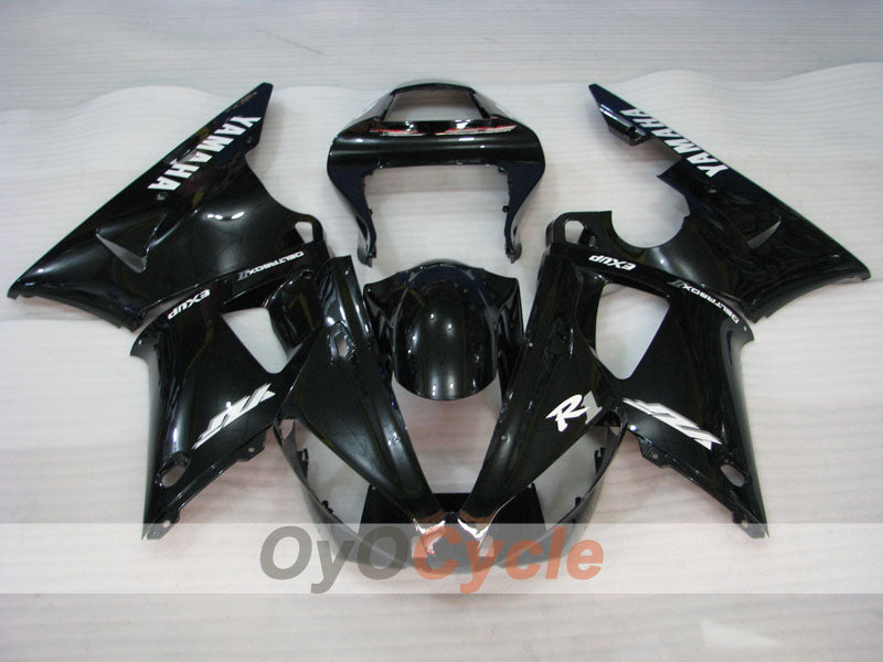 Kit de carenado por inyección para YZF-R1 00-01 - Negro - Estilo de fábrica #OYO87905733