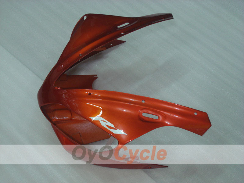 Kit de carenado por inyección para YZF-R1 00-01 - Naranja, Negro, Mate - Estilo de fábrica #OYO87905737